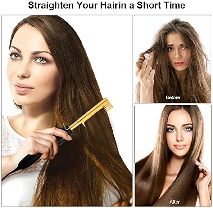 One Step Volumizer Hair Dryer Hair Straightener And Curler Salon Styling Hot Air Brush Tangle Negative Ions Blower