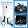 32 Inch Extra Long Foldable Grabber Reacher Pickers Garbage Pick Up Mobility Aid Reaching Assist Hand Tools for Elderly 4