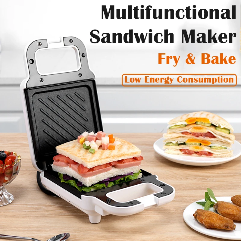 Electric Breakfast Sandwich Maker  Breakfast Machine Sandwich Maker - 650w  Electric - Aliexpress