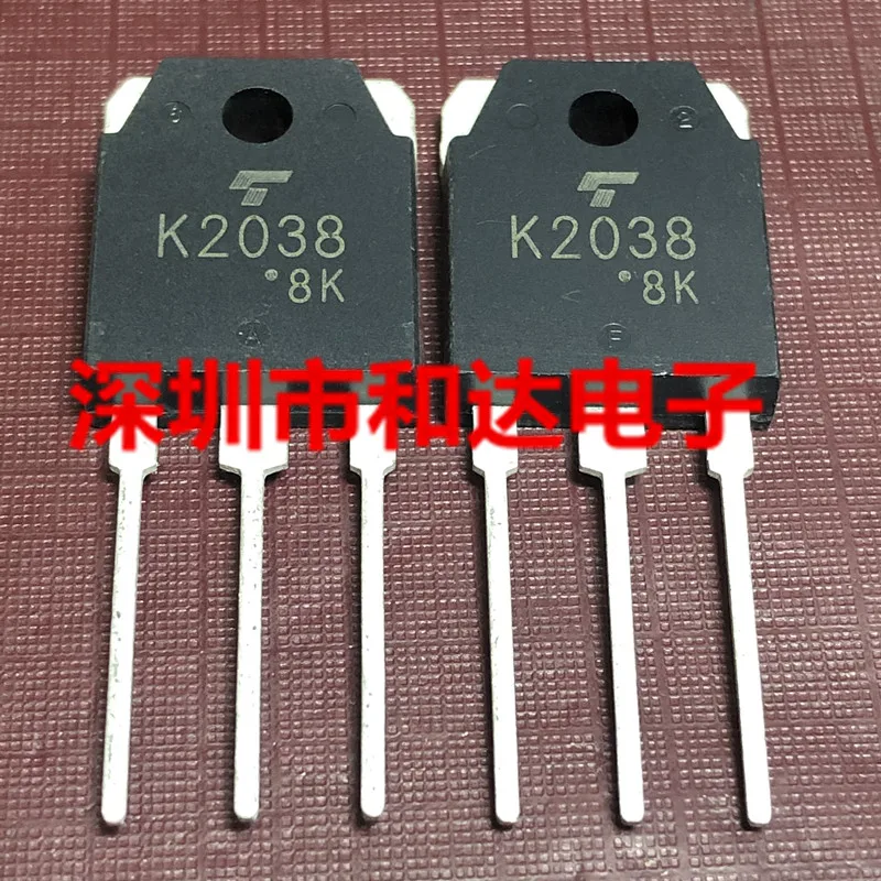 

5PCS-10PCS K2038 2SK2038 TO-3P 800V 5A ON STOCK NEW AND ORIGINAL