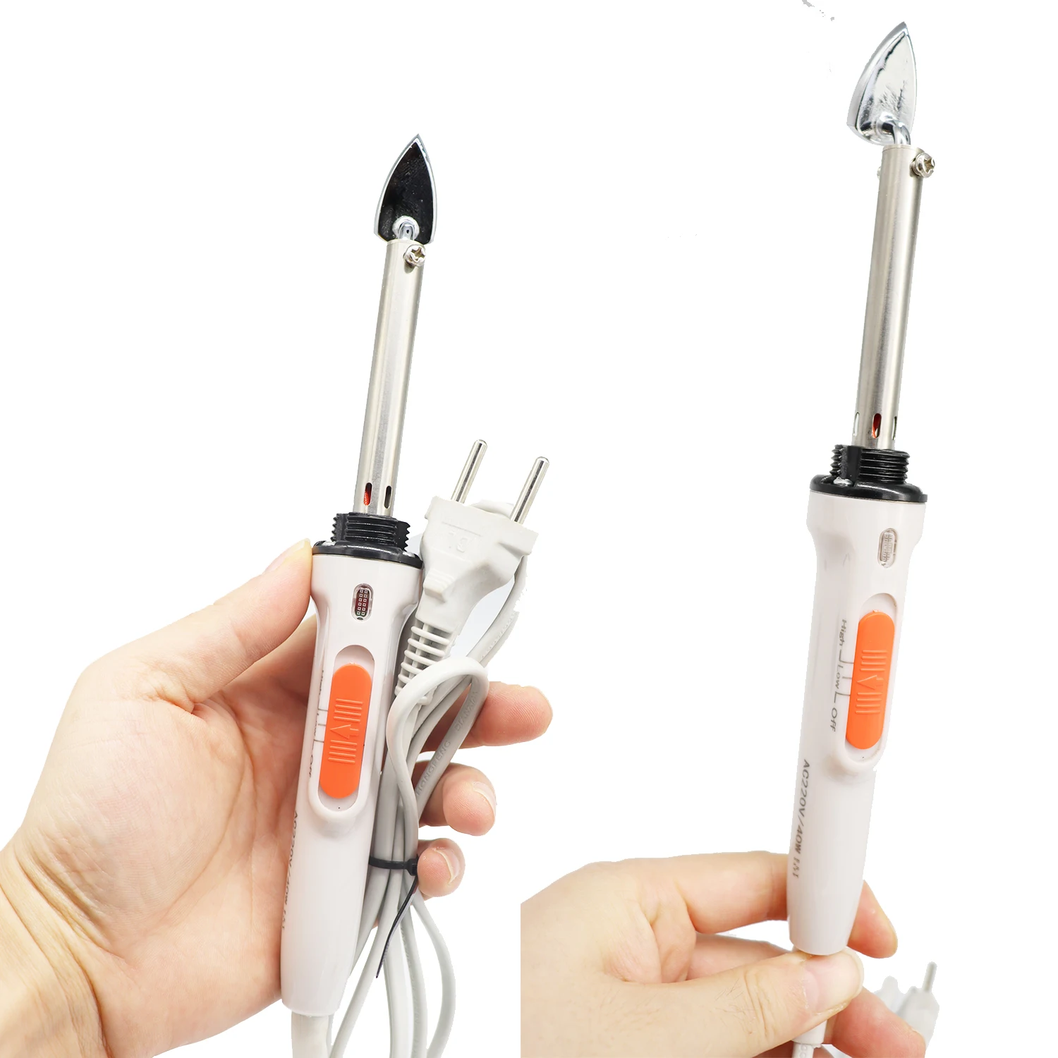 40w Mini Iron 130/250 Adjustable Quick Heating Electric Soldering Household Leather Clothing Wrinkle Removal Leather Iron