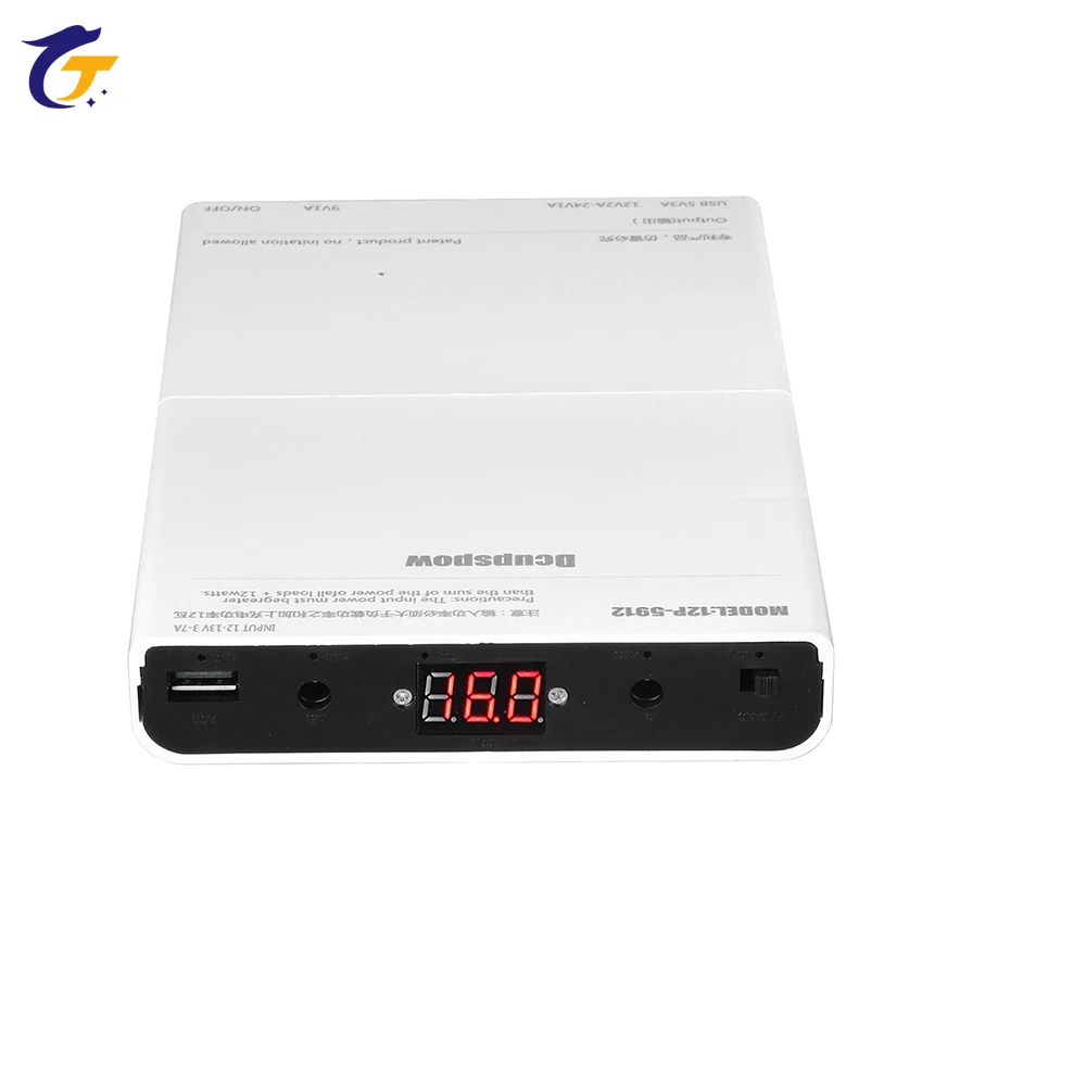 DIY DC UPS 키트 12셀 18650 무납땜 전원 박스 18650 배터리 케이스 (라우터 UPS 전원 박스용) 5V 9V 12V (배터리 미포함)