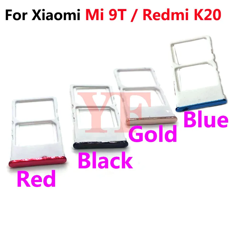 SIM Card Tray Slot Holder Adapter for Xiaomi Redmi K20 K20 Pro Mi 9T