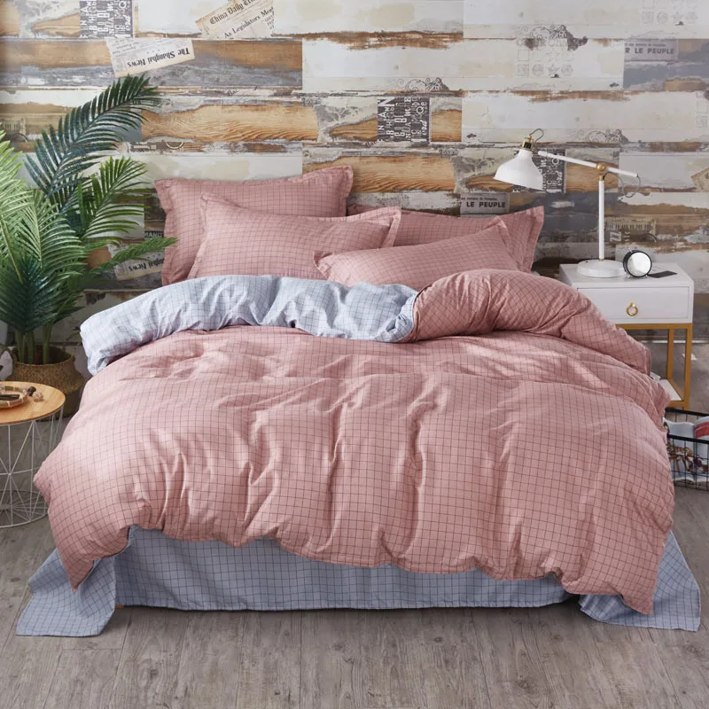 Pink Print Duvet Cover