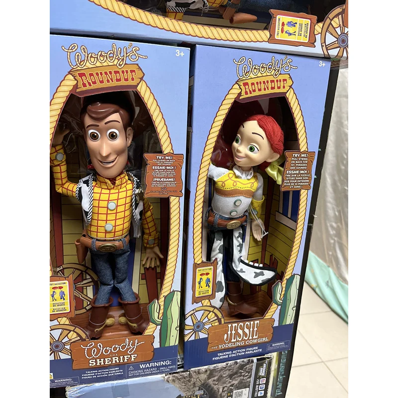 Poupées parlantes TOY STORY - Woody et Jessie - 40 cm - poupées corolle