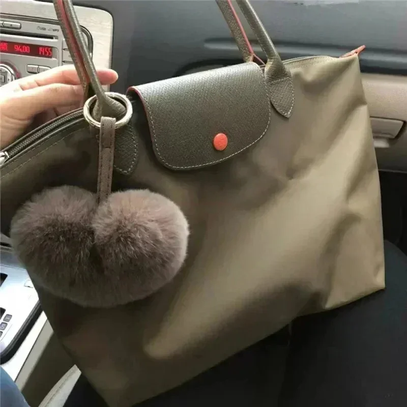 thumbnail image 1 of Bolsos plegables tipo hobo, bolsos clásicos para mujer, bolsos de hombro bordados, bolsos de nailon a la moda para mujer, bolsos de compras de alta calidad, 1 of 5