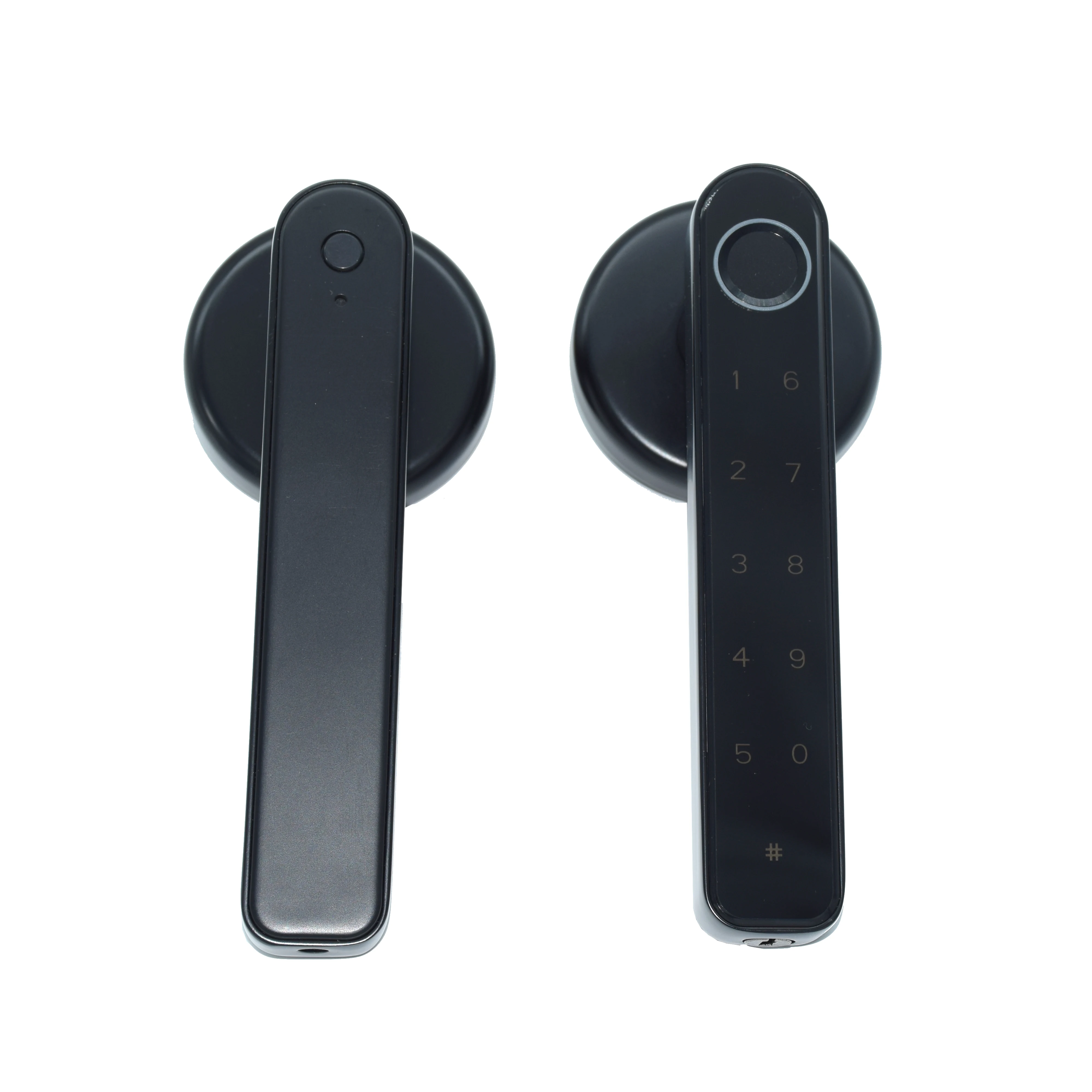 Smart Fingerprint Password Lock Electric Biometrics Code Number Single Latch Door Lock Tuya APP Remote Control