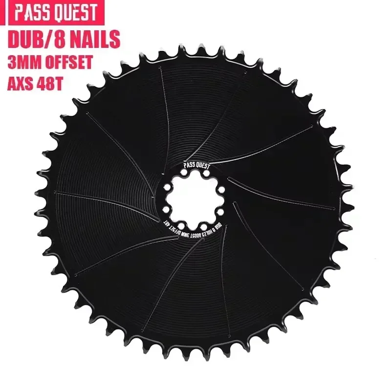PASS QUEST 3 ミリメートルオフセット 8 ボルトロードバイクナロー