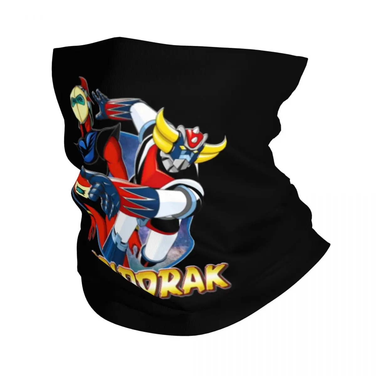 

Goldorak Bandana Neck Cover Printed UFO Robot Grendizer Actarus Mazinger Z Manga Wrap Scarf Multifunctional Face Mask Unisex