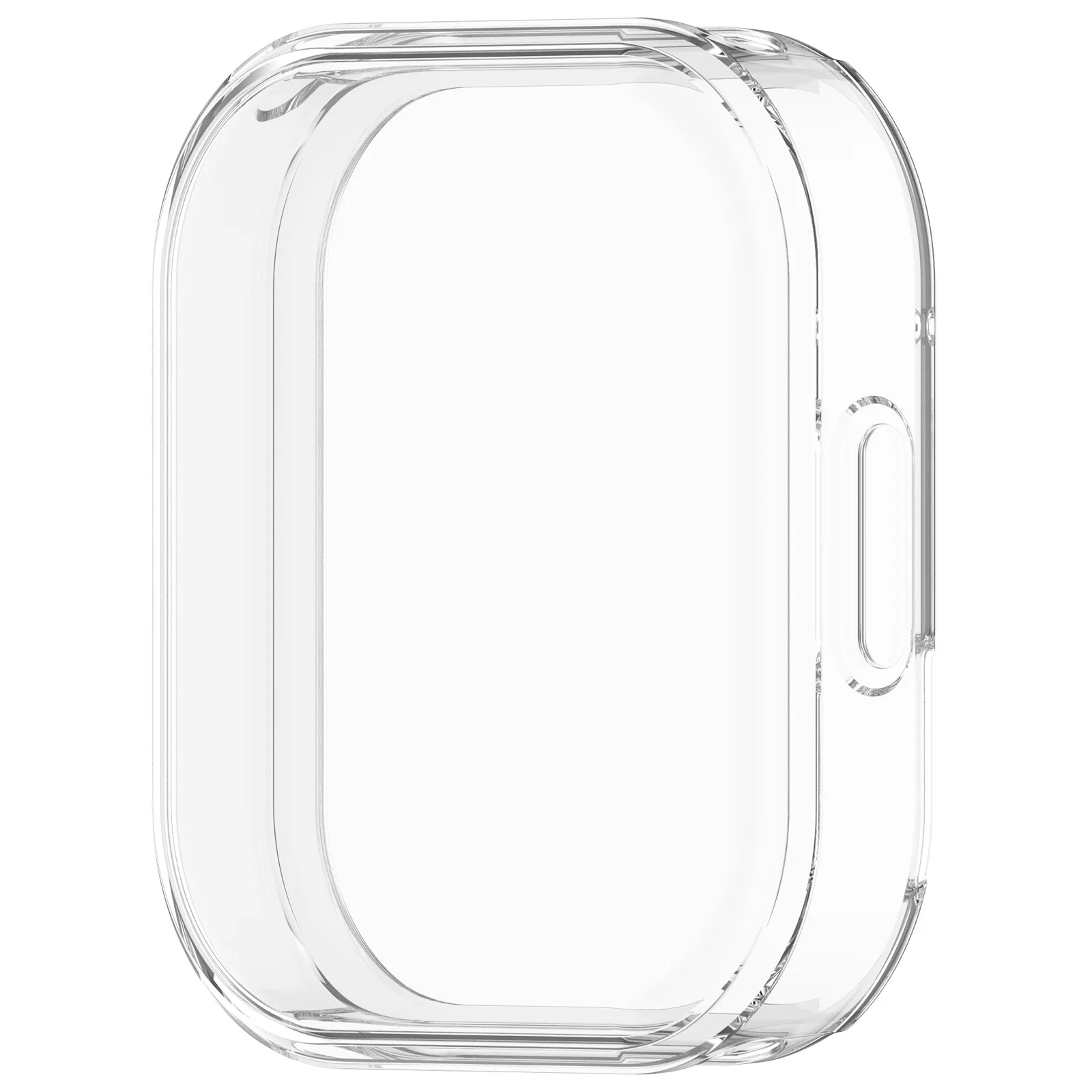 High-Durability TPU Protective Case for Smartwatch with Shockproof Screen Protector and Bumper Cover