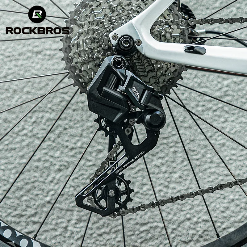 Dérailleur arrière de vélo de montagne en alliage d'aluminium ROCKBROS pour système de dérailleur électronique 7-13 vitesses, modèle 41210060