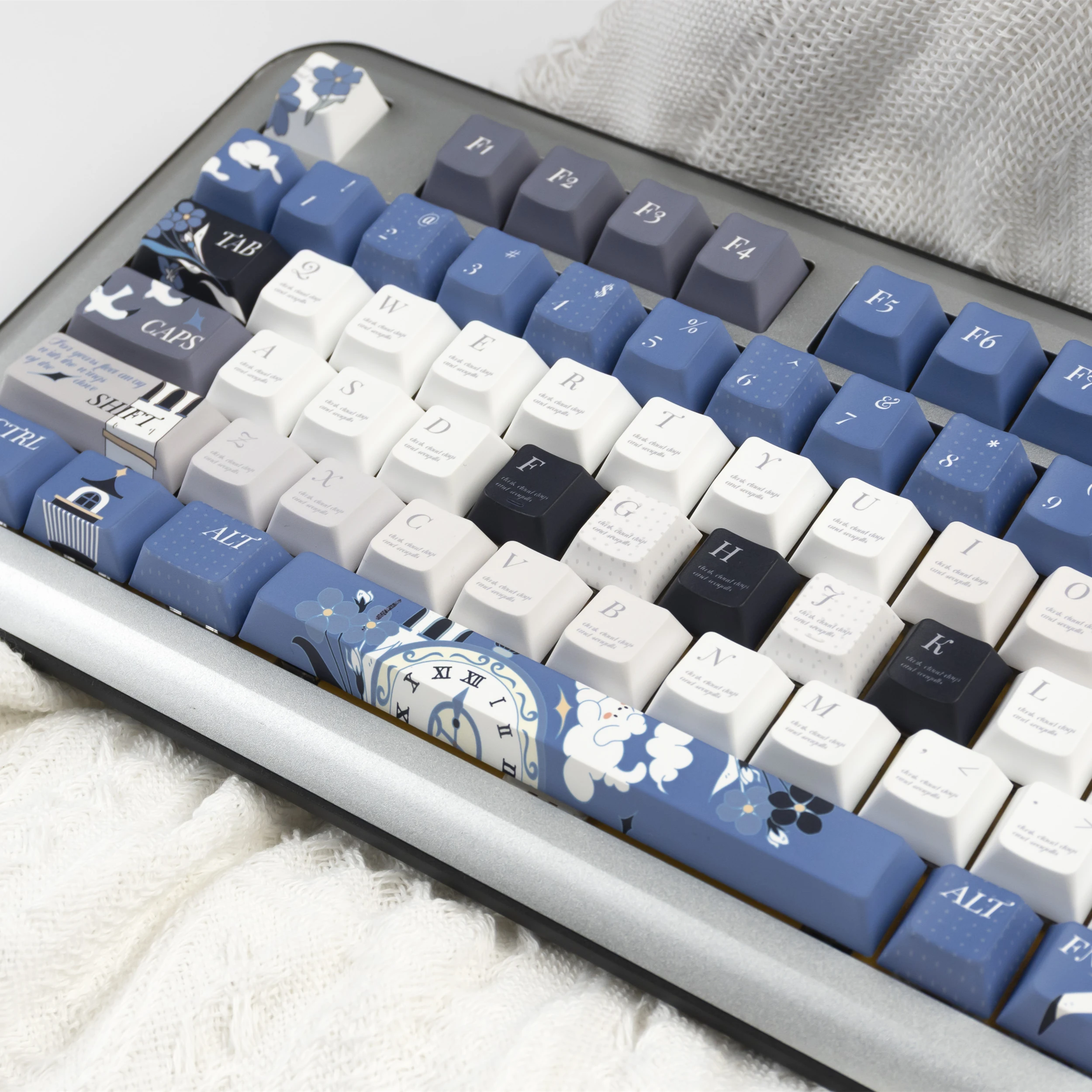 JCM Keycaps 체리 프로파일 PBT 염료 서브 키 캡 Seagull 기계식 게임용 키보드 RT 키보드 Wooting HI75