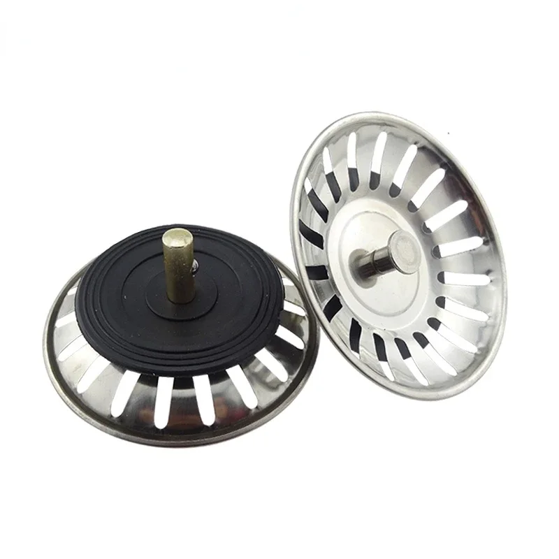 

201 Stainless Steel Kitchen Sink Stopper Plug for Bath Drain Bathroom Drainer Strainers Basin Water Strainer Sink Filter Cover