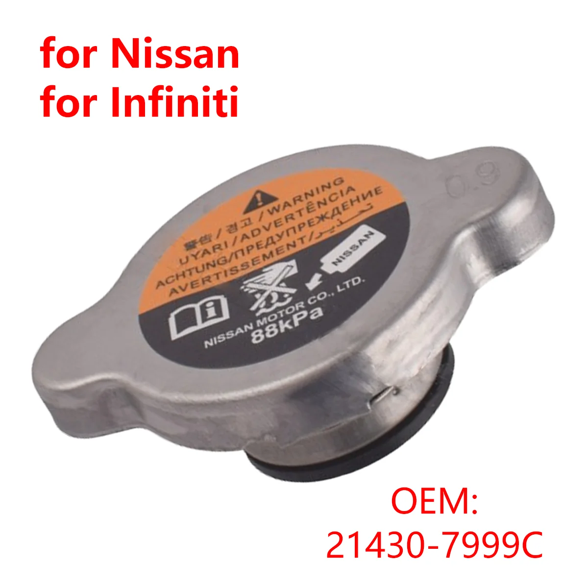 High-Performance Car Radiator Cap 88kPa for Optimal Cooling Efficiency