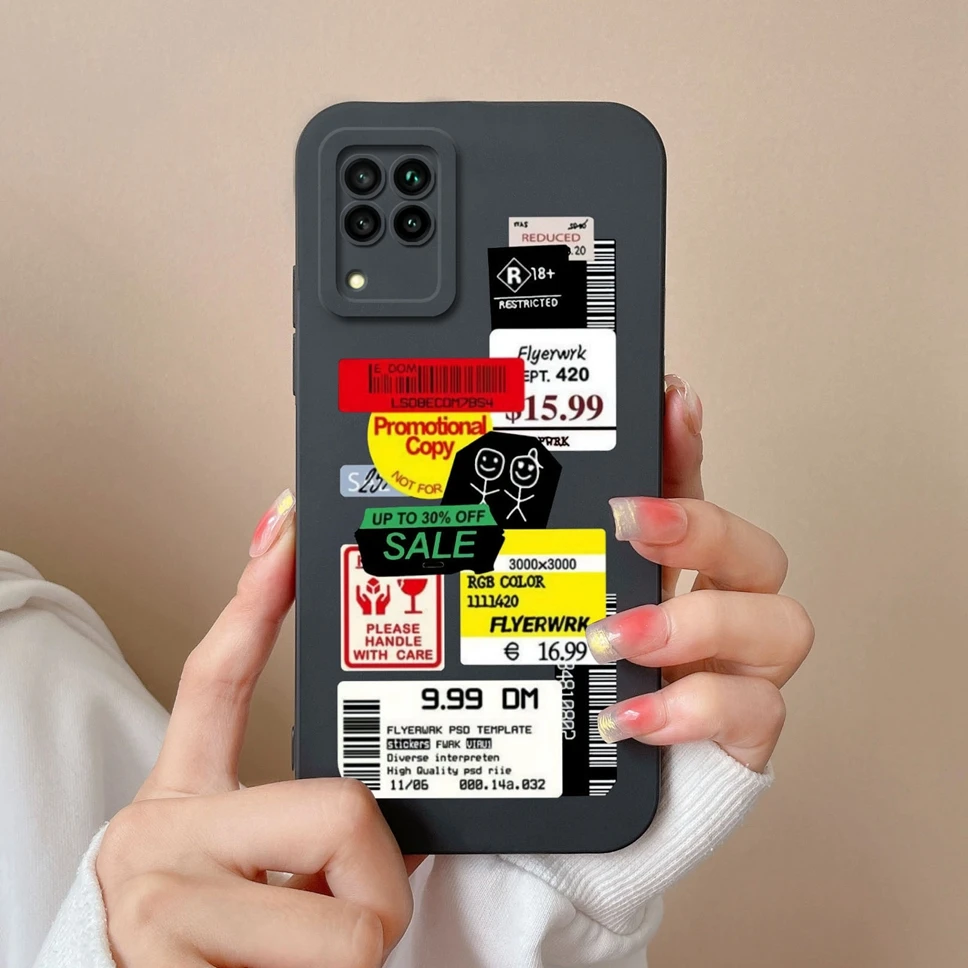 Lovely Astronaut Smooth Liquid Back Cover Case for Huawei P40 Lite Series