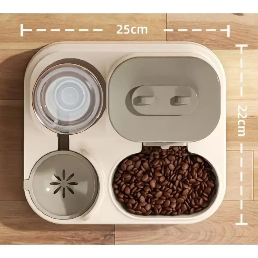 Automatic Pet Feeder with Water Bowl 5