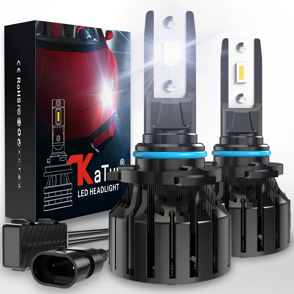 

2Pcs 9006 HB4 CANBUS LED Headlight Bulbs For Hyundai i30 i10 Sonata MK3 5 Auto Headlamp 14000Lm 9006 Led Car Lamp 6000K White