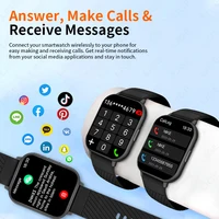 LIGE montre intelligente 1.83 "HD Bluetooth Smartwatch appels sans fil hommes femmes montres intelligentes Fitness Bracelet montre personnalisée visage 2025 nouveau 6