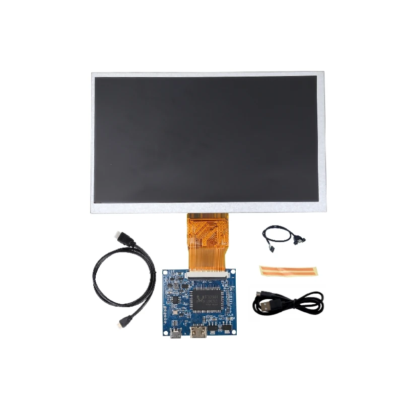 1024*600 7 inch IPS LCD Screen Temperature CPU GPU SSD Monitoring Secondary Display Monitor For AIDA64 Computer Raspberry Pi computer secondary screen computer monitor