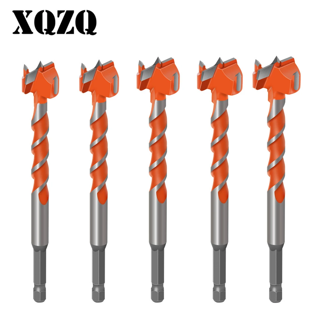 

16mm-25mm Longer Forstner Tips Woodworking Tools Hole Saw Cutter Hinge Boring Drill Bits Round Shank Tungsten Carbide Cutter