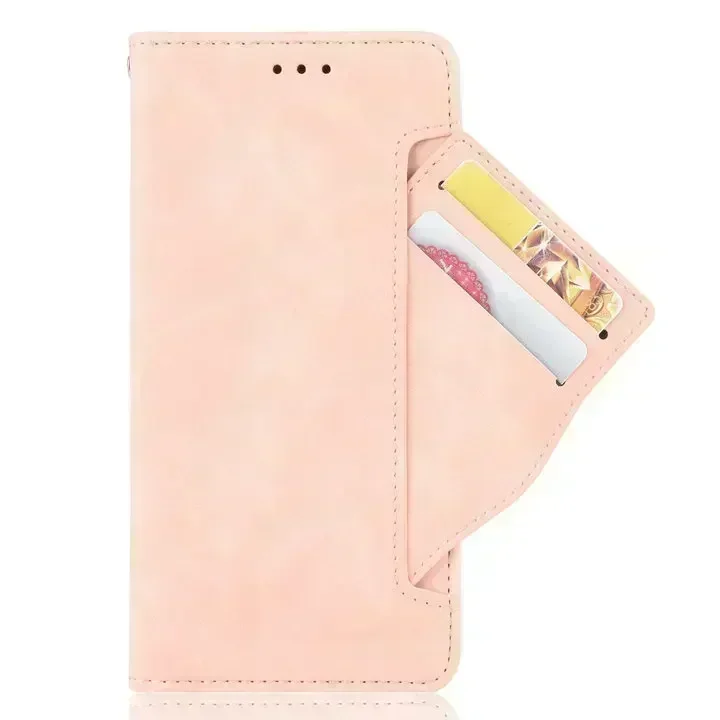 Luxury Flip Cover Wallet Case with Portable Card Holder