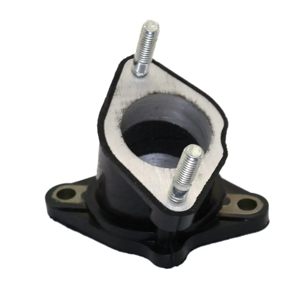1 Piece Intake Manifold Rubber Intake Manifold Carburetor Aluminum + Rubber for CG125ccm / 150ccm / 200ccm