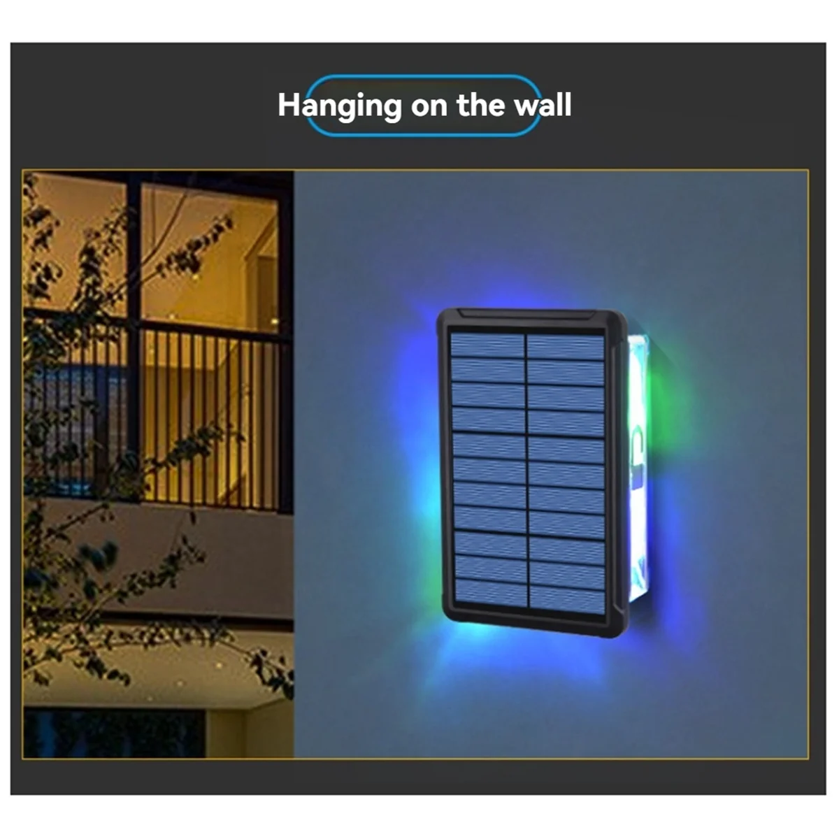BAAU Solar Pathway Lights LED Solar Light Outdoor Lamp String Lights Outdoor Waterproof for Yard Walkway Garden Holiday Light