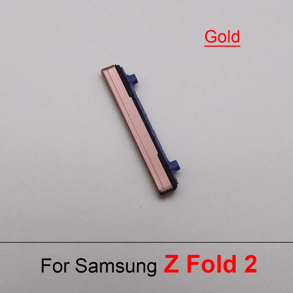 1pc For Samsung Galaxy Z Fold2 5G Volume Up Down Button Fold 2 F916 F916B F916U F916N F916W Switch Control Side Key Replacement