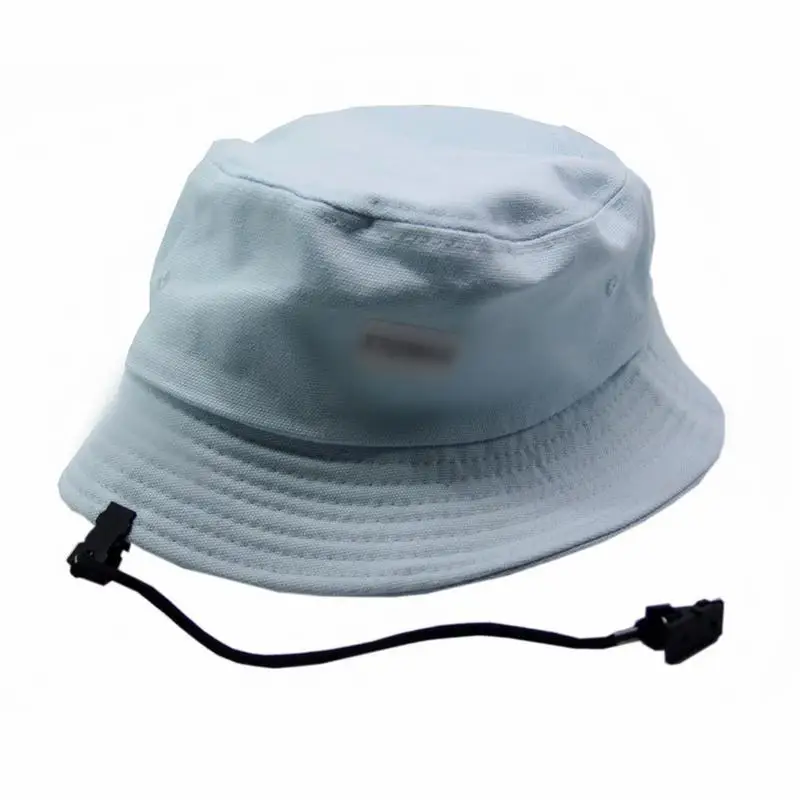 Hat Clip Holder Fishing Caps Eyewear Retainer Hat Leash Clip Holder Black Nylon Cord Strap Plastic Windproof Clips