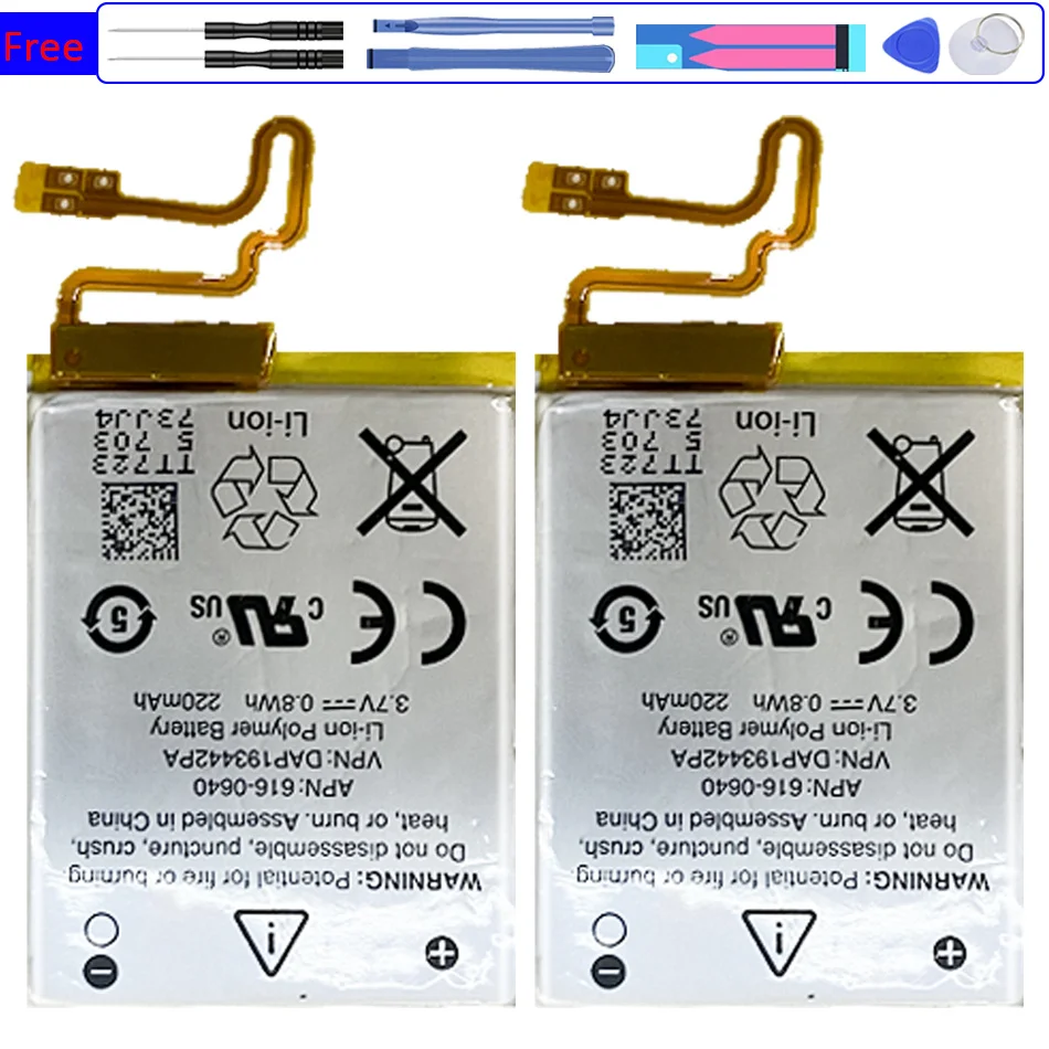 Nuova Batteria Per Nano2 Nano3 Nano4 Nano5 Nano6 Nano7 Nano 2 3 4 5 6 7 Per Apple Ipod Nano 3 3Th 3Gen 4Th 5Th 6Th 7Th Mp3