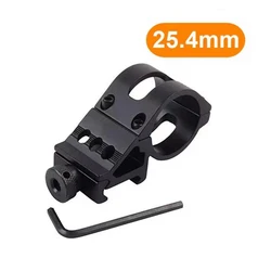 Tactical Quick Release Flashlight Clip (Black)