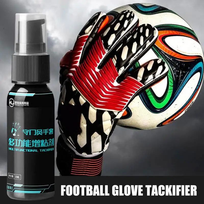 Goalkeeper Gloves Glue Sticky Football Soccer Goalkeeper Formula Bottle  Tackifier Sticky Anti-slip Mucilage Latex Gloves Spray