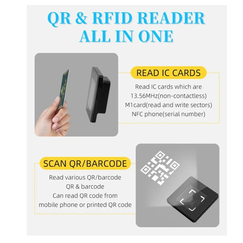 M350 출입 통제 QR 코드 리더기