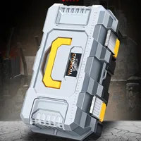 Portable Suitcase Folding Accessory Storage Mechanic Toolbox Tool Storage Plastic Workshop Large Tool Box Hardware Tools 1