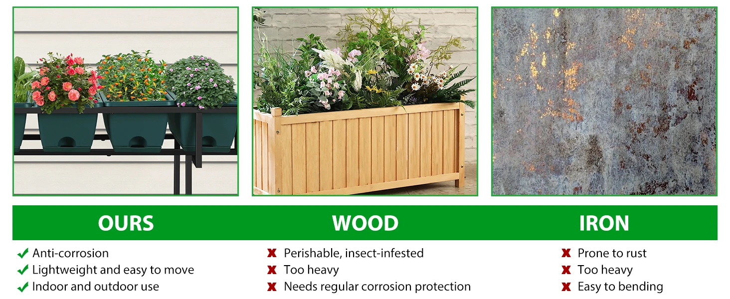 garden boxes outdoor raised