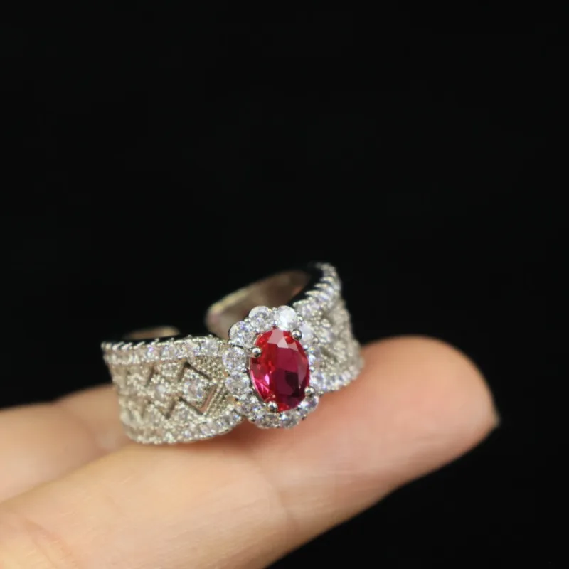 Exquisite Red Ring - Versatile Daily Elegance