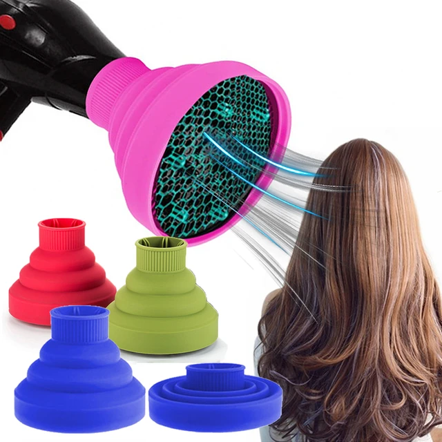 Diffuseur de cheveux bouclés professionnel, sèche-cheveux, souffleur de  coiffure universel, outil de salon de coiffure noir, 1PC - AliExpress