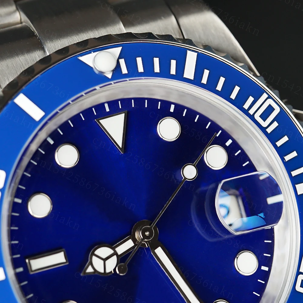 2022 Fashion New 40mm Men's Leisure Sports Sapphire Mirror Stainless Steel Material Waterproof Automatic Mechanical Watch
