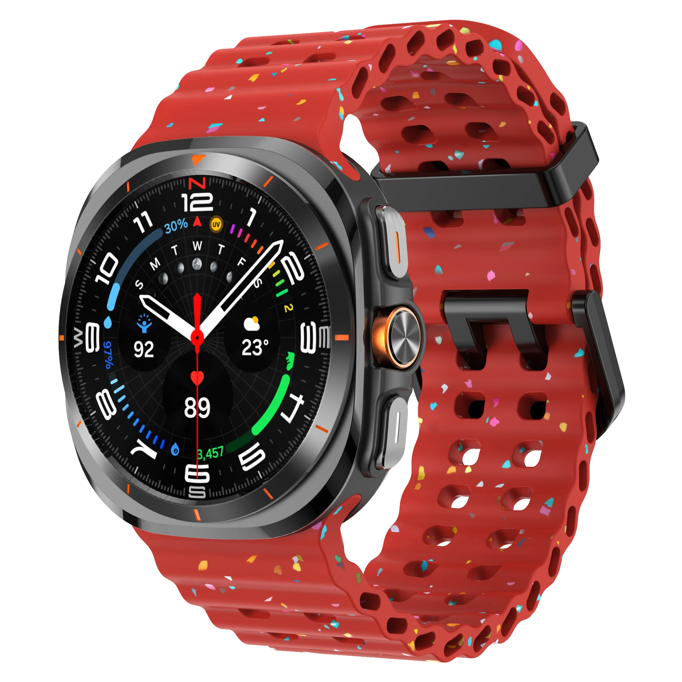 Silicone Breathable Marine Strap Wristband Bracelet