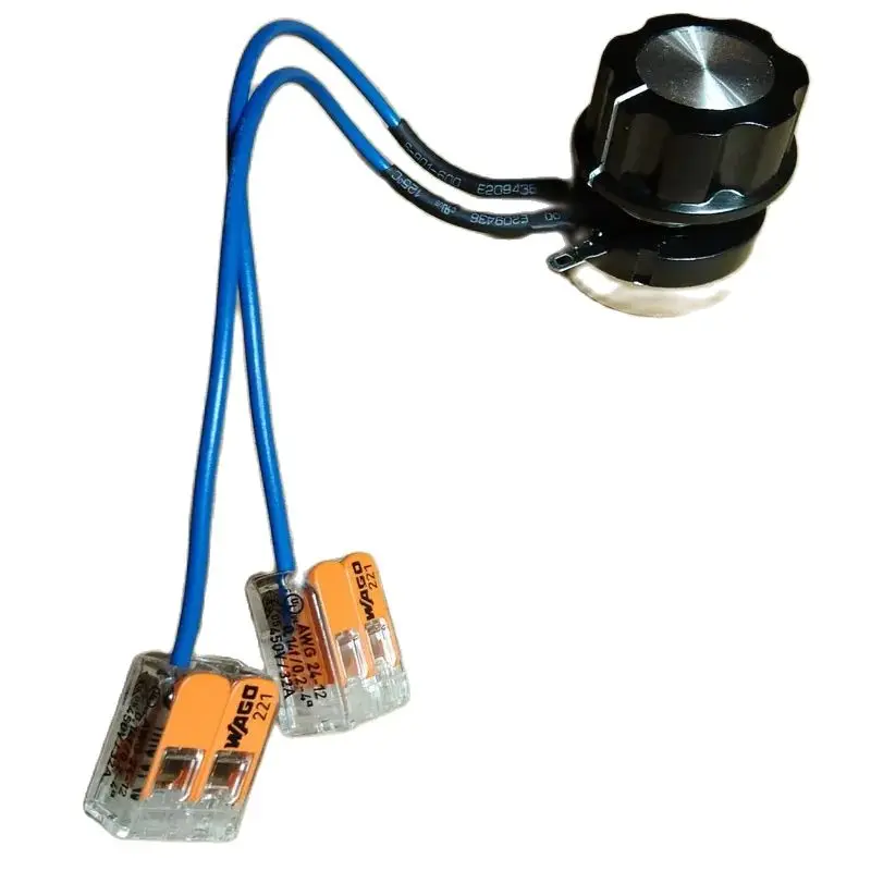 LED Dimmer Knob 0-10V TOCOS Soldered 100K LM301H Quantum Board for Adjusting Grow Light Brightness Indoor Plants with Terminals