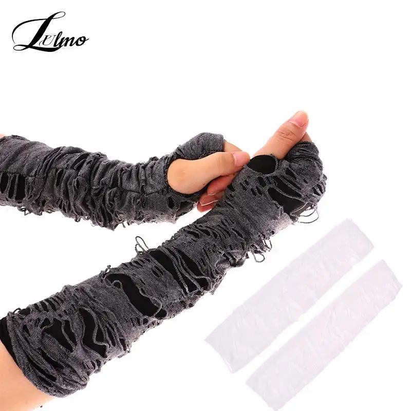 Fingerless Gloves Half Finger Gloves Costume Gloves Cosplay Gloves