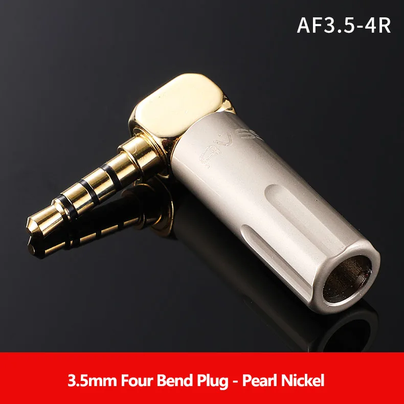 6,35/3,5/4,4/2,5 Gerade und Gebogene Verlängerungsadapter für Kopfhörer und Audio, Stereo-Mikrofonanschluss, 24K Gold-Nickel-Serie – Detail 25