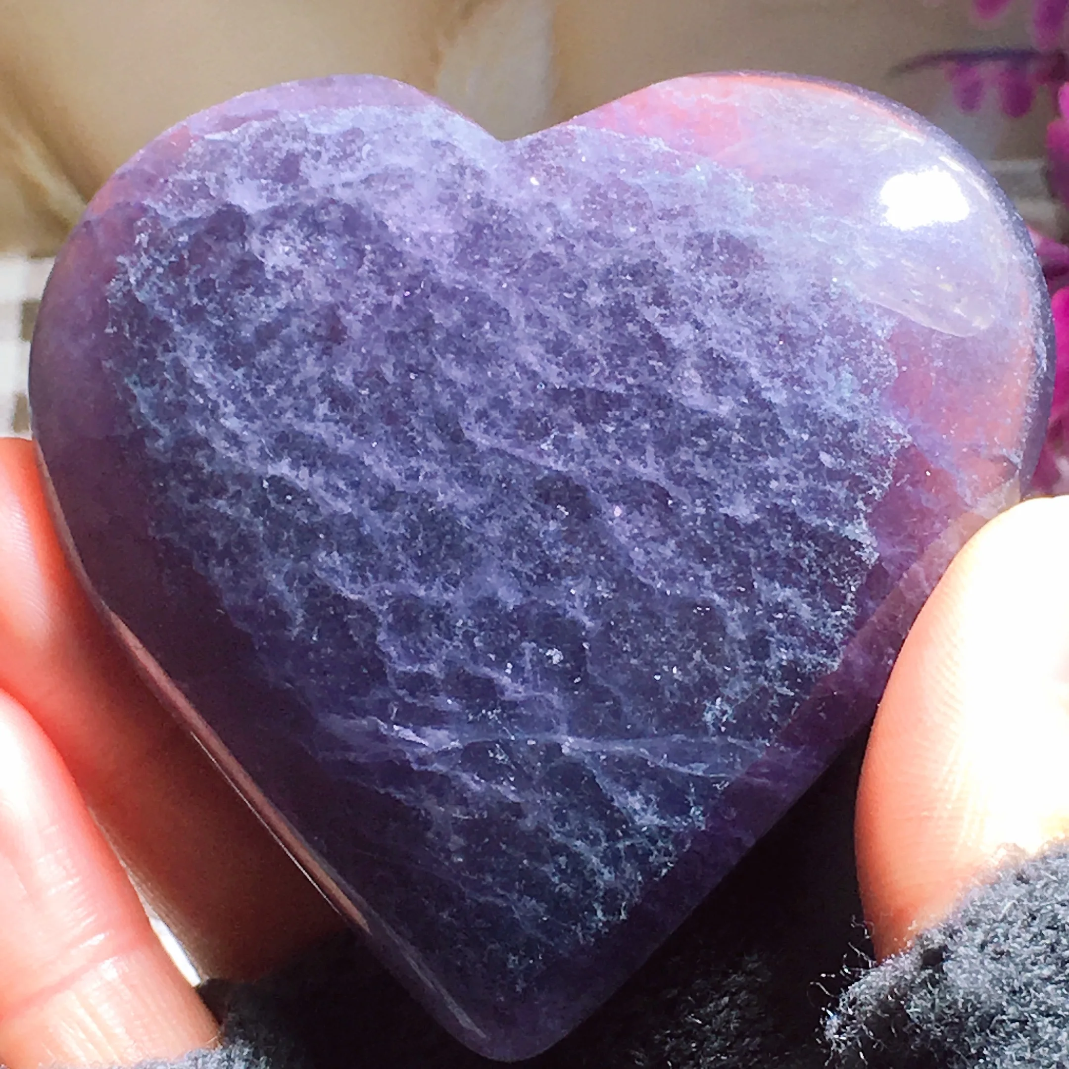 Fluorite Heart 2542