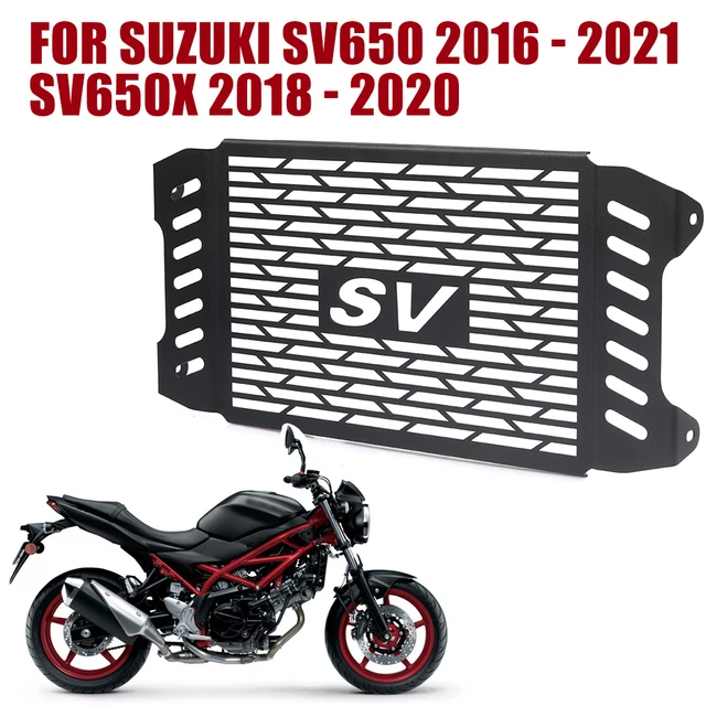 SV 650オートバイアクセサリーラジエーターグリルガードカバーFor スズキSV 650 X 2016 2017-2021 2018 2019  2020 2021 通販