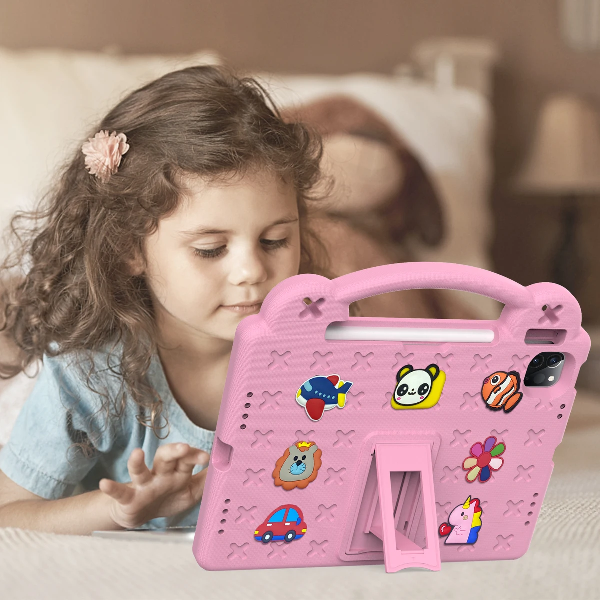 EVA Kids Safe Case For IPad Air 11 2024 2025 11 11th 10 10th 2022 10.9 10.2 2021 9th 8th 7th Cover Air 4 5 Pro 10.5 11 2020 — view 5