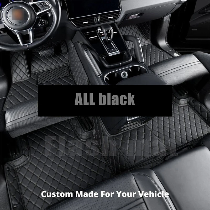 

High-quality Leather Car Floor Mat for Most Car Models Interior Details Accessories