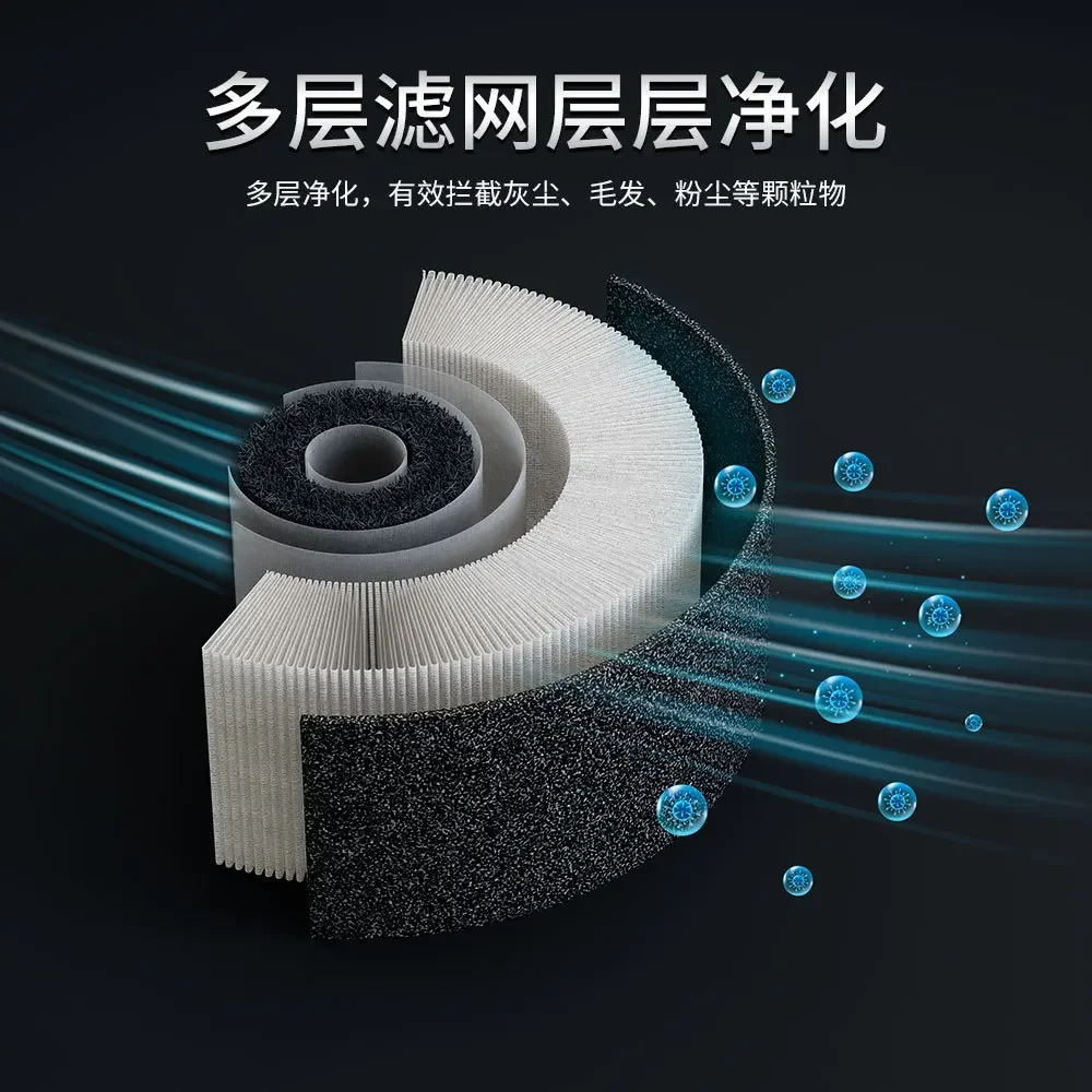 New Car Air Purifier Negative Ion Dust Removal USB Portable Purifier