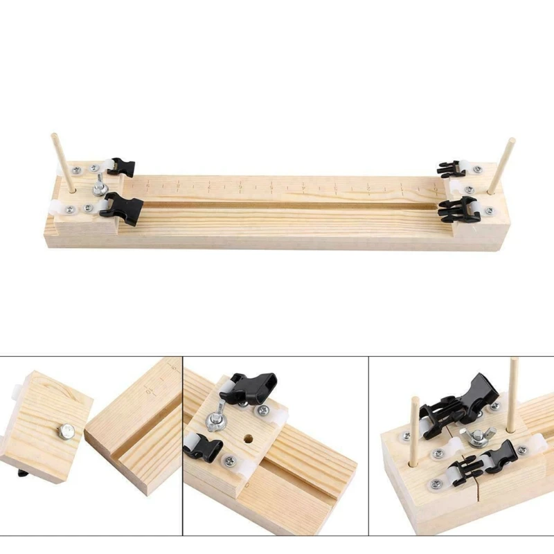 Adjustable Wooden Paracord Bracelet Maker Kit