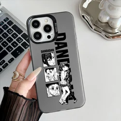 Enhanced Anime Dandadan Protective Phone Case with Sleek Plating Design - iPhone 14 (Z1)