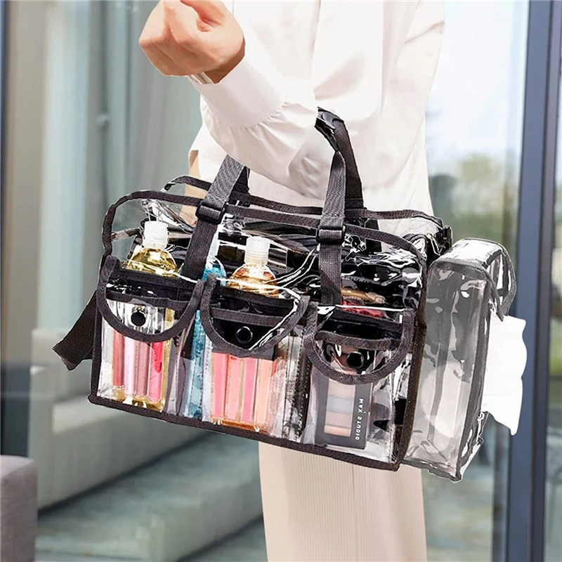 Men's Women's Cosmetic Bag Transparent Waterproof 1
